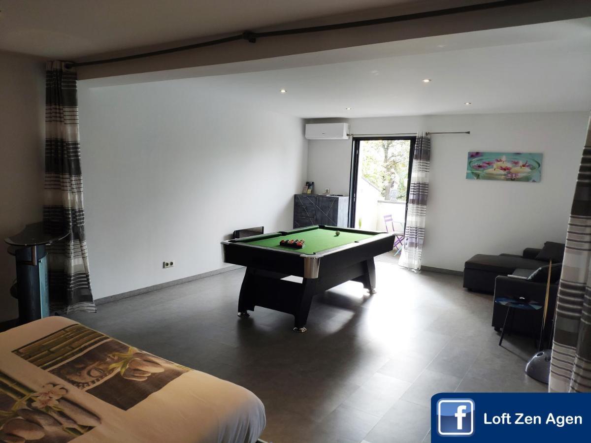Loft Zen Spa Balneo Parking Gratuit Sauna Hammam Billard Agen Exterior foto
